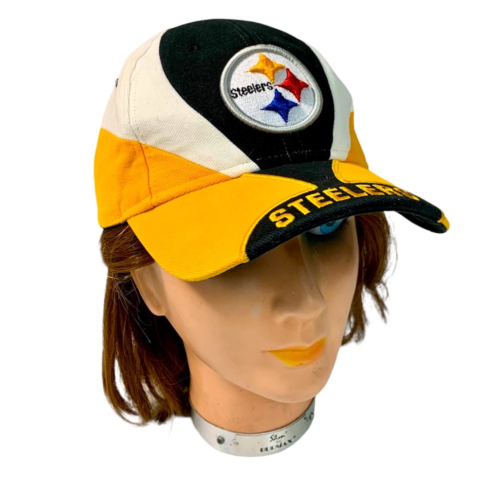 PITTSBURGH STEELERS Hat NFL Football Ball Cap 6 panel adjustable